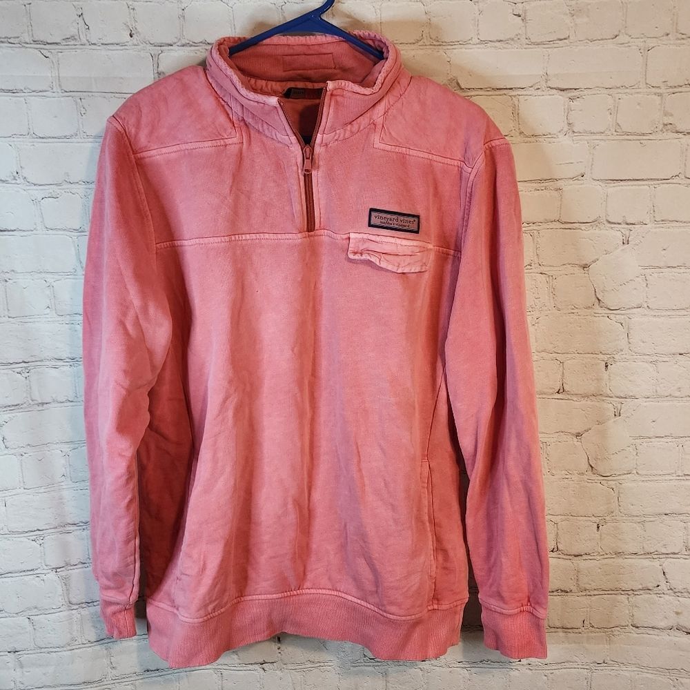 Men's Vineyard Vines zip-up sweater, size Medium